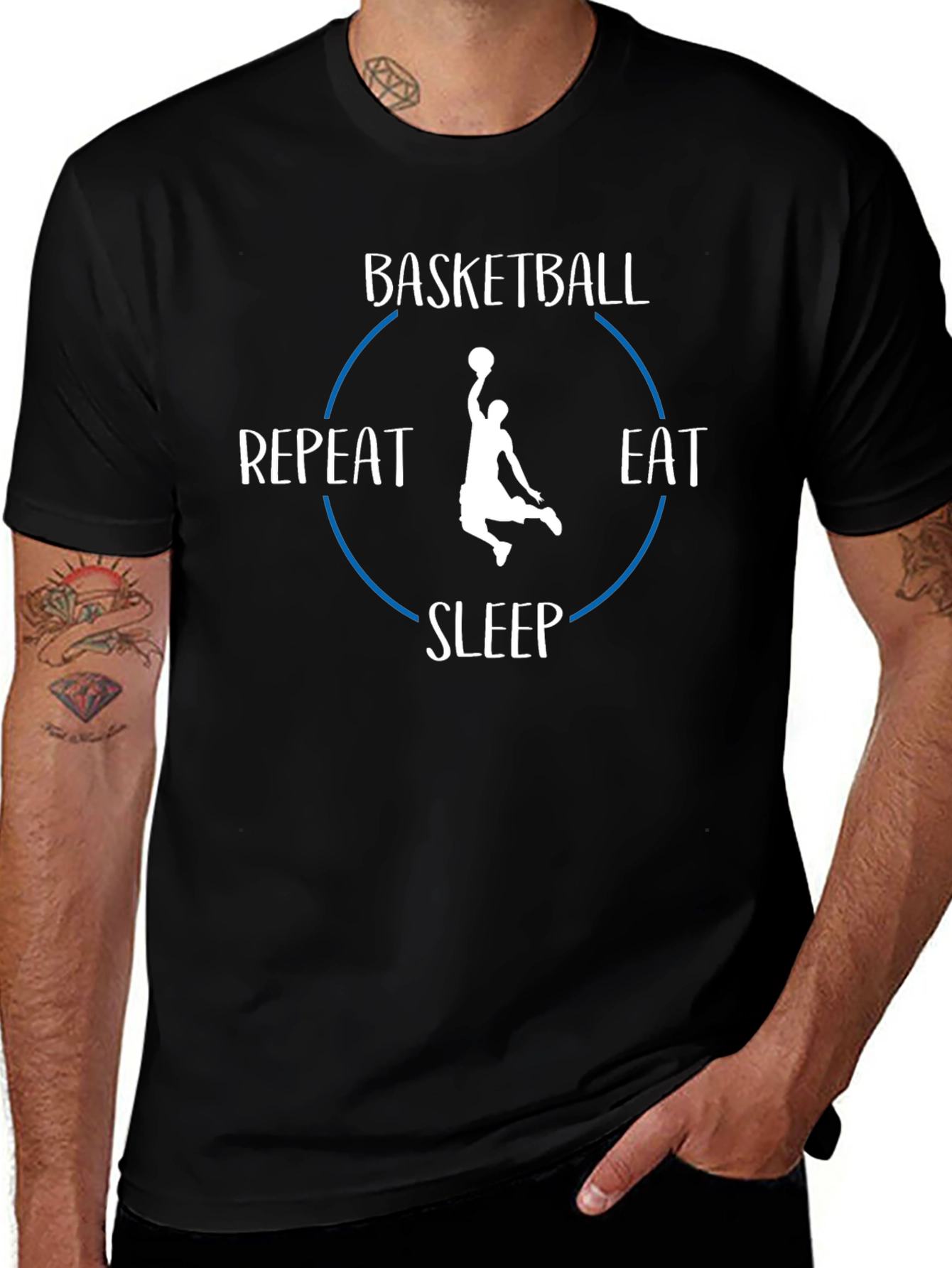 Basketball Eat Sleep Repeat T-Shirt