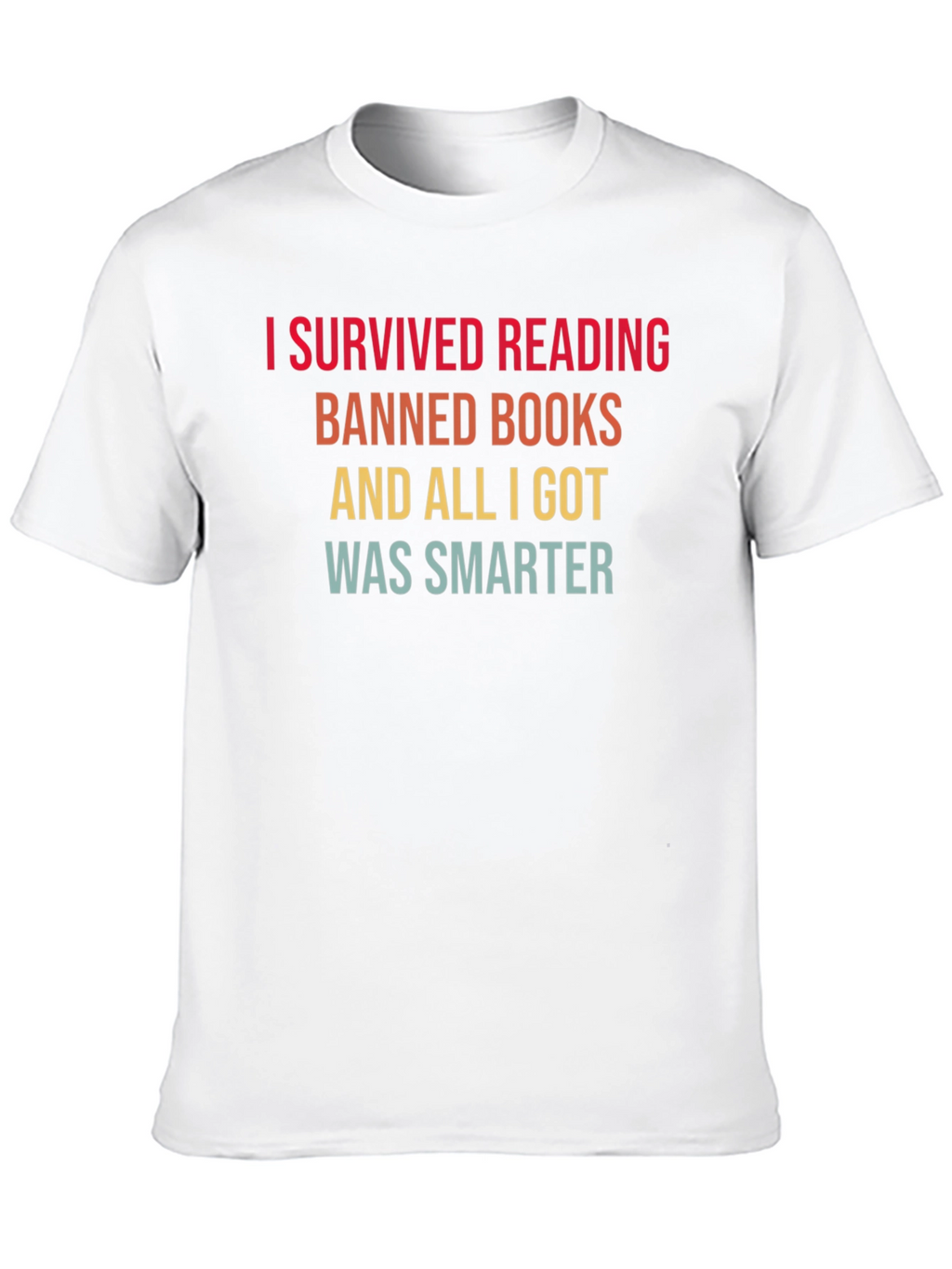 I Survived Reading Banned Books T-Shirt