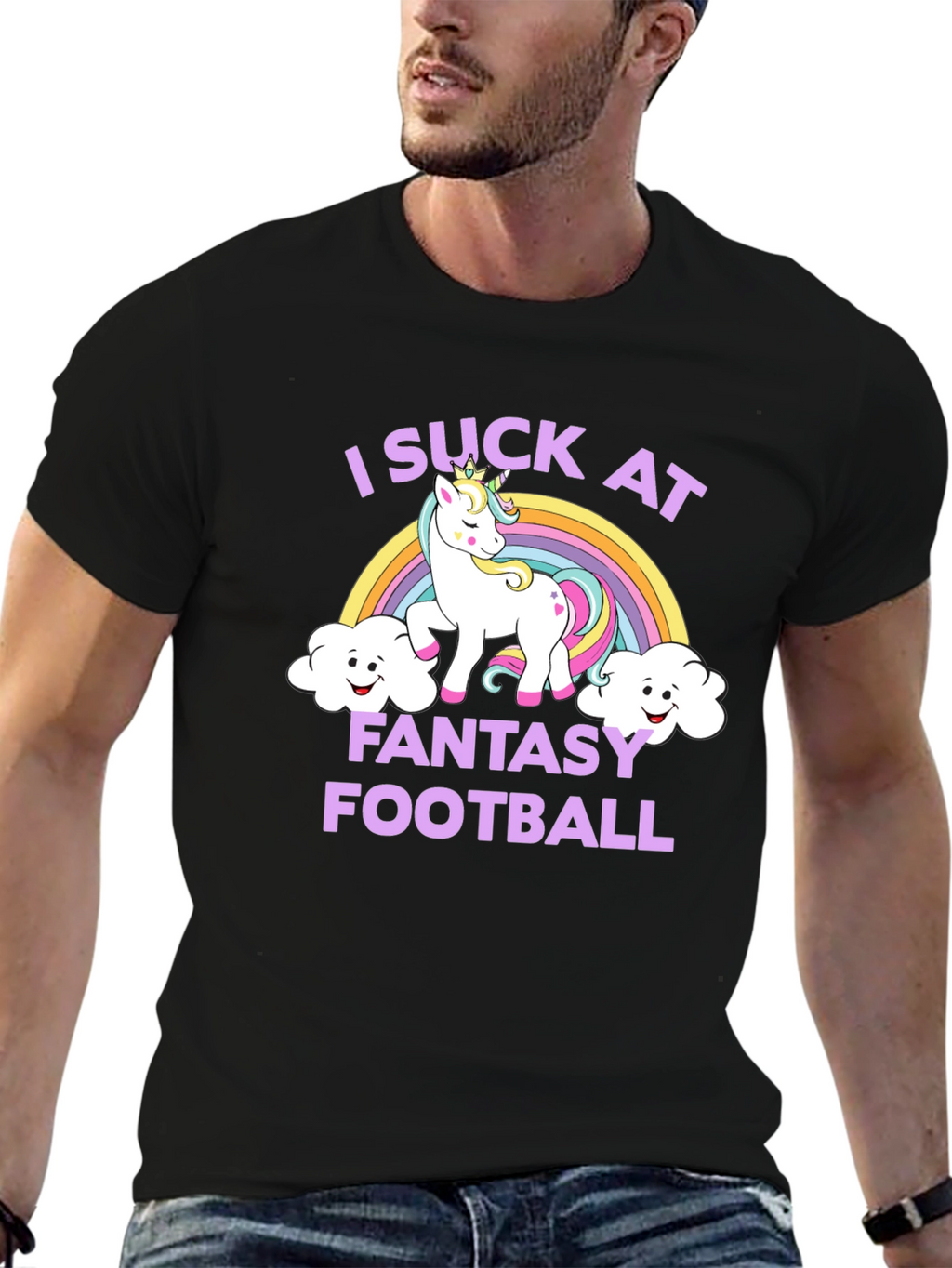 Fantasy Football Unicorn T-Shirt