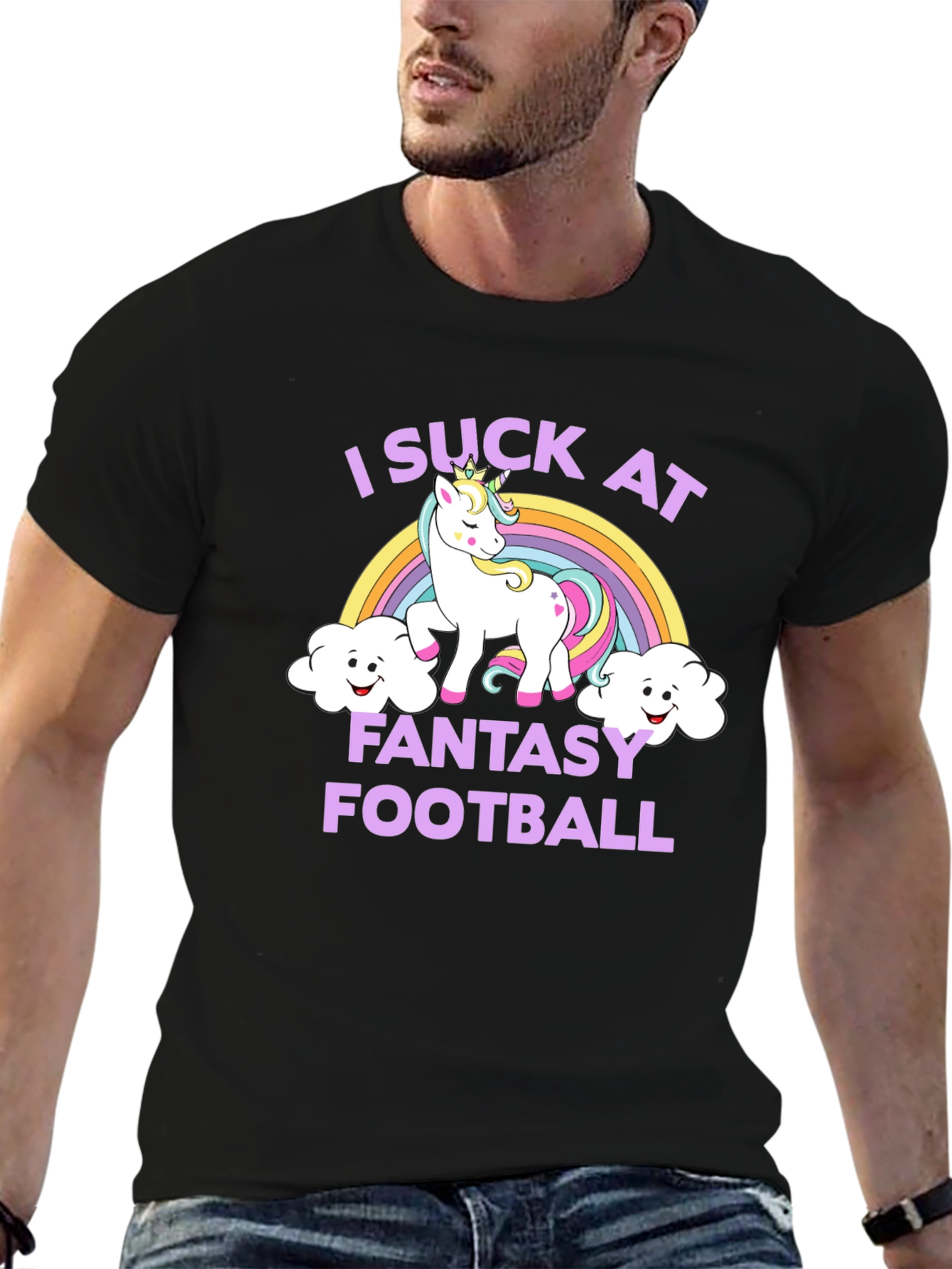 Fantasy Football Unicorn T-Shirt