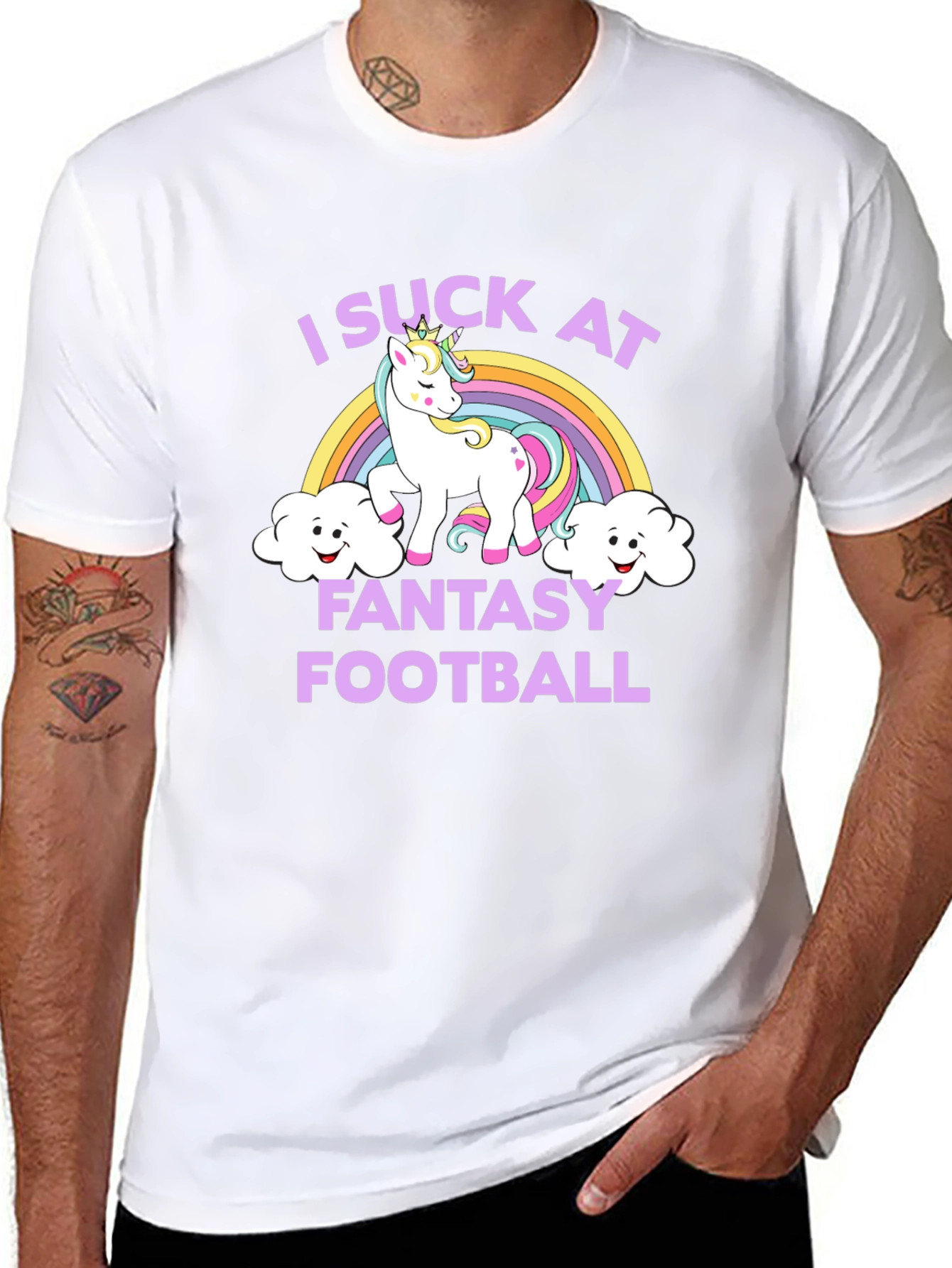 Fantasy Football Unicorn T-Shirt