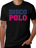 Disco Polo T-Shirt - Bold Graphic Tee