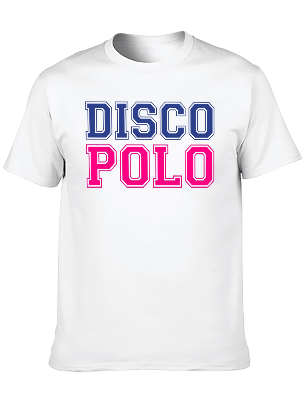 Disco Polo T-Shirt - Bold Graphic Tee