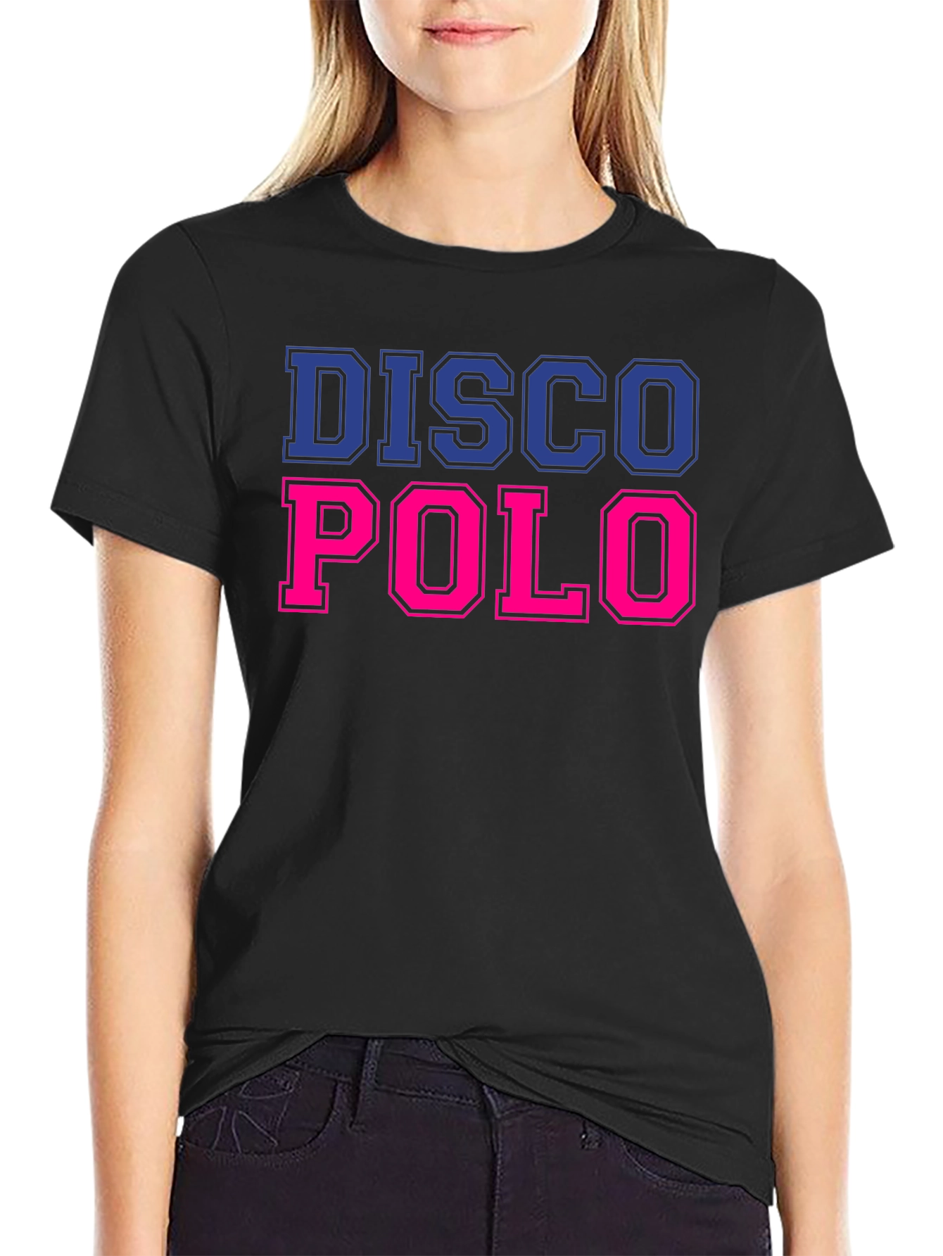 Disco Polo T-Shirt - Bold Graphic Tee