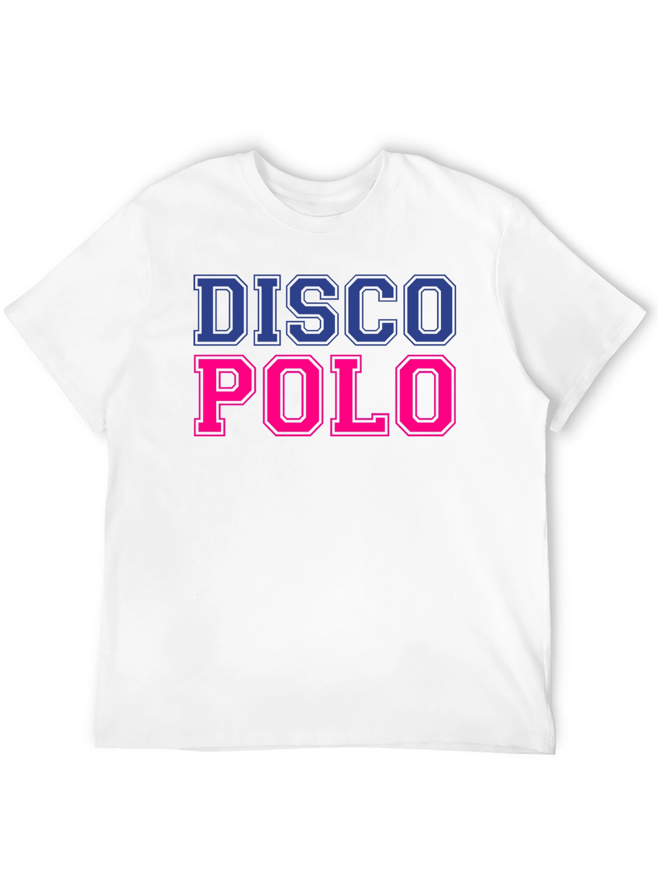 Disco Polo T-Shirt - Bold Graphic Tee