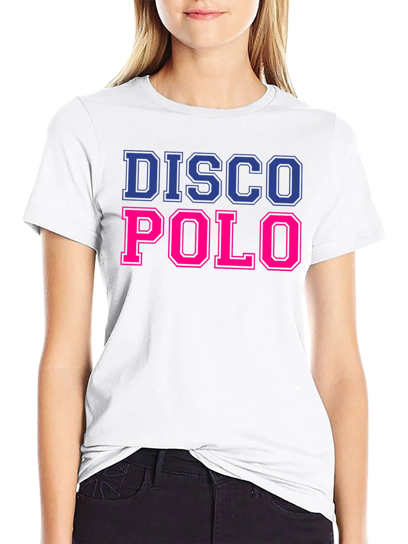 Disco Polo T-Shirt - Bold Graphic Tee