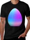 Egg Graphic Tee - Unique Easter Style