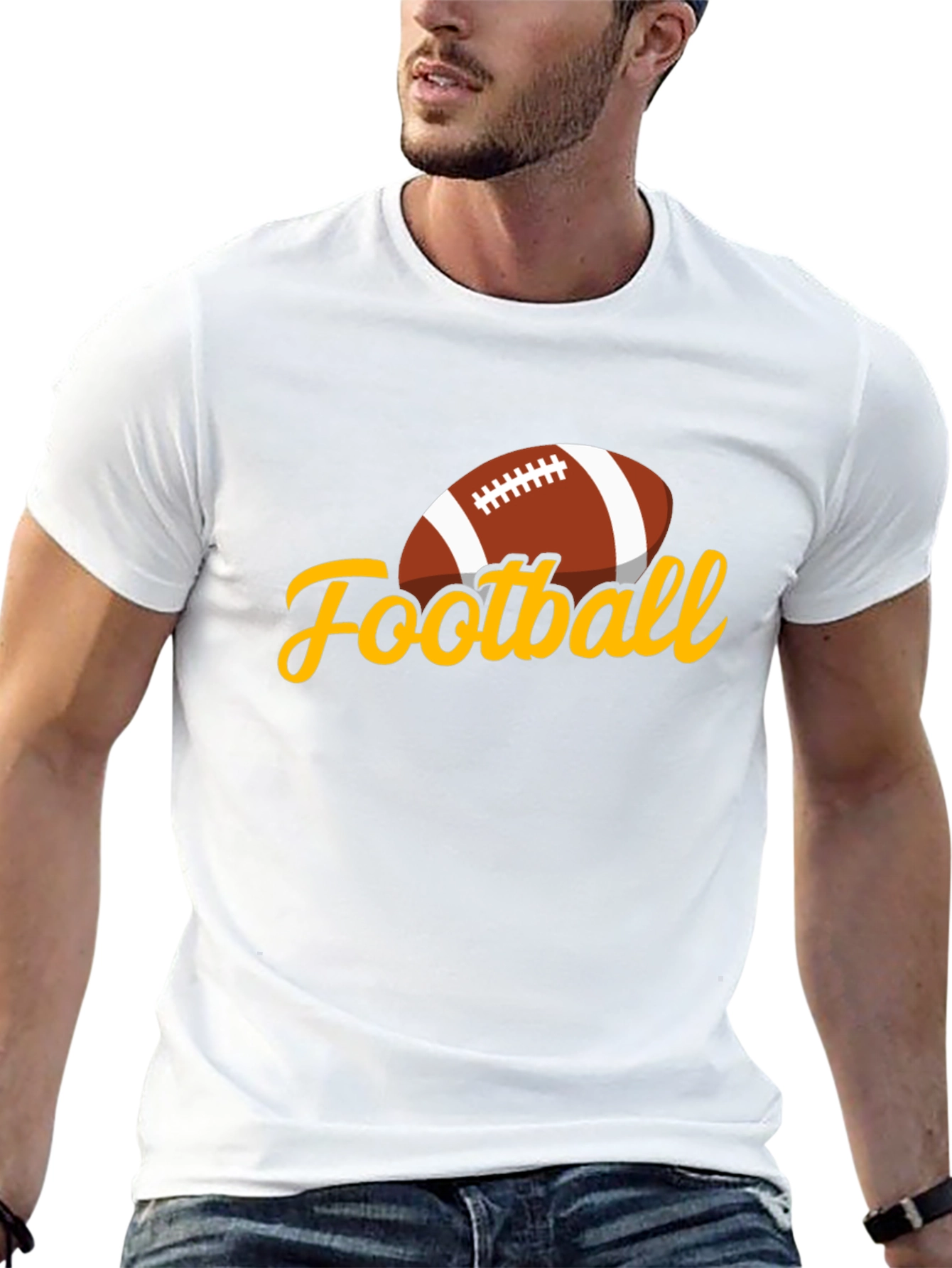 Football Graphic T-Shirt