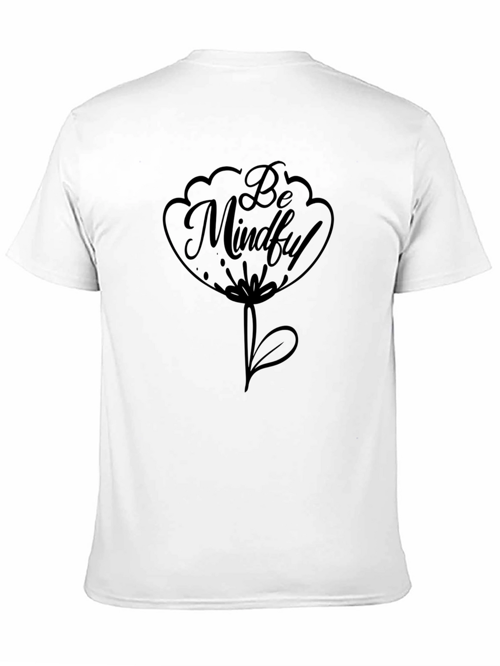 Be Mindful Black Graphic Tee