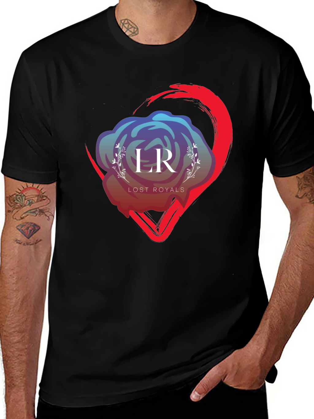 Lost Royals LR Graphic Print T-Shirt
