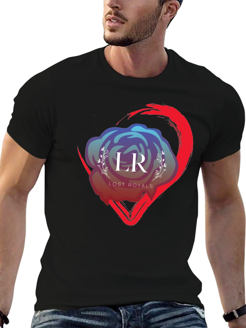 Lost Royals LR Graphic Print T-Shirt