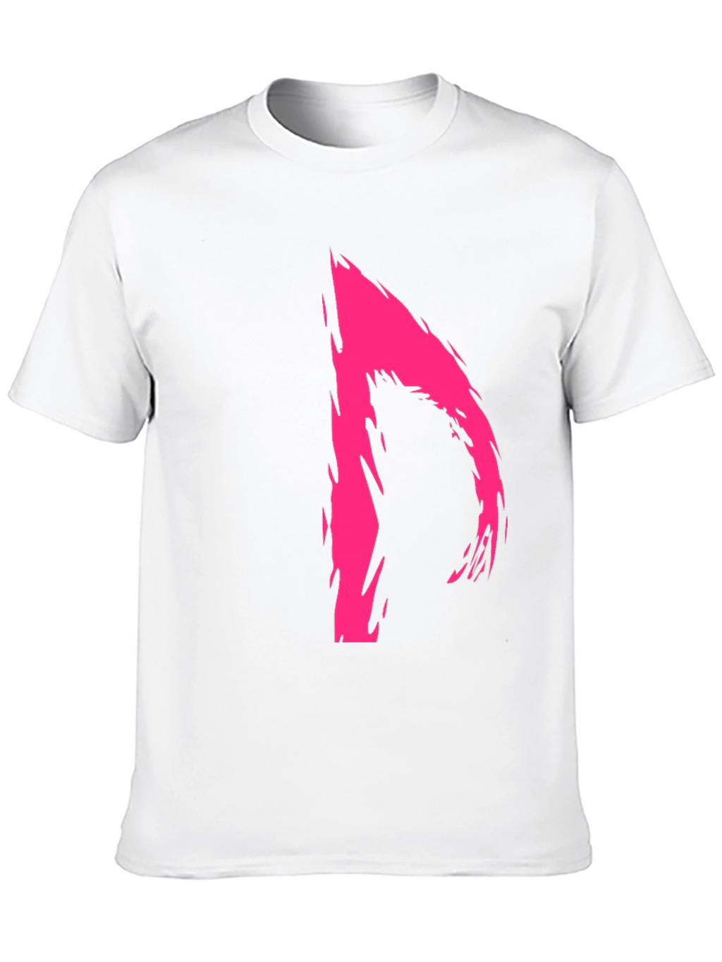 Bold Abstract Graphic Black T-Shirt