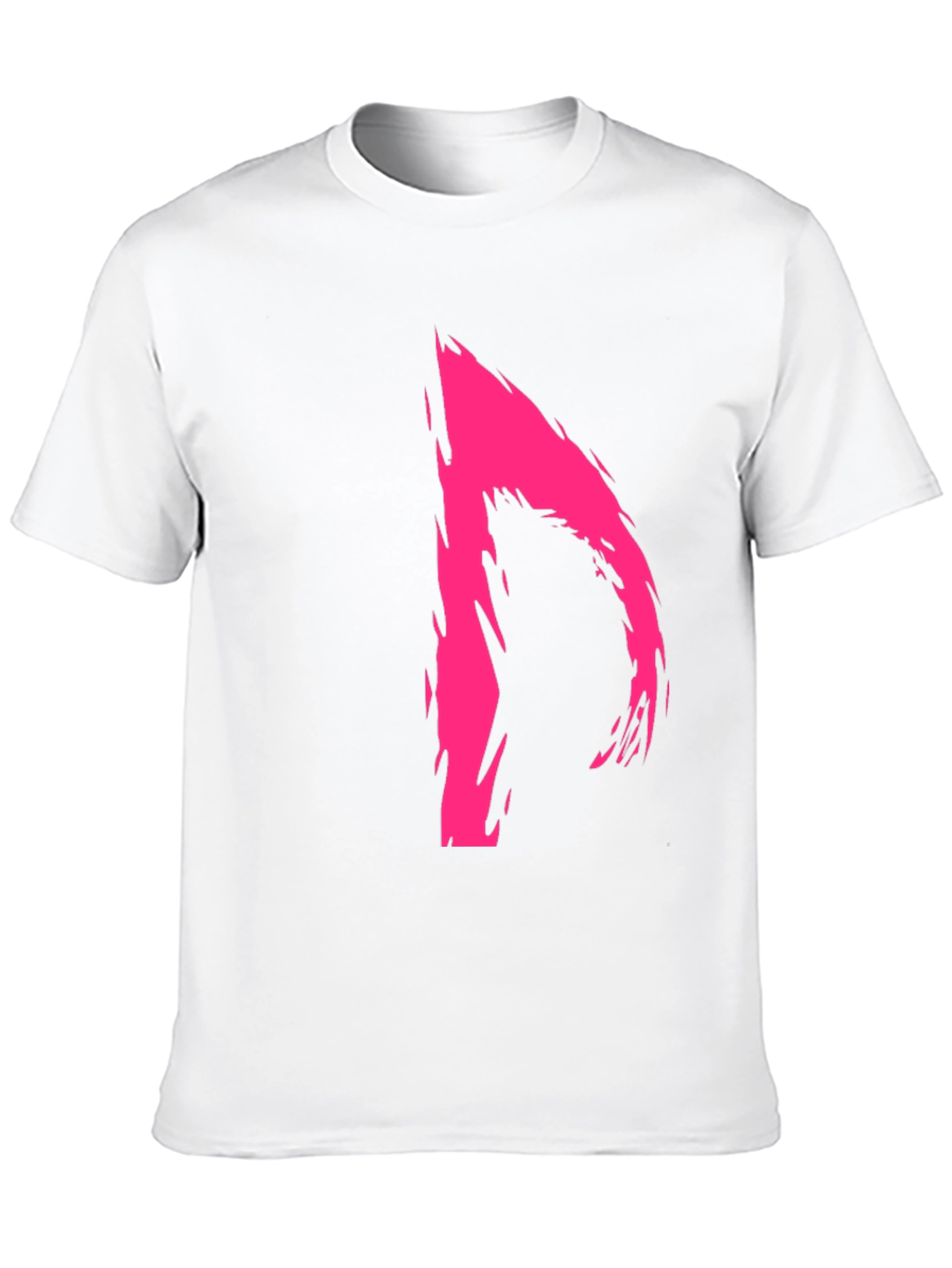Bold Abstract Graphic Black T-Shirt