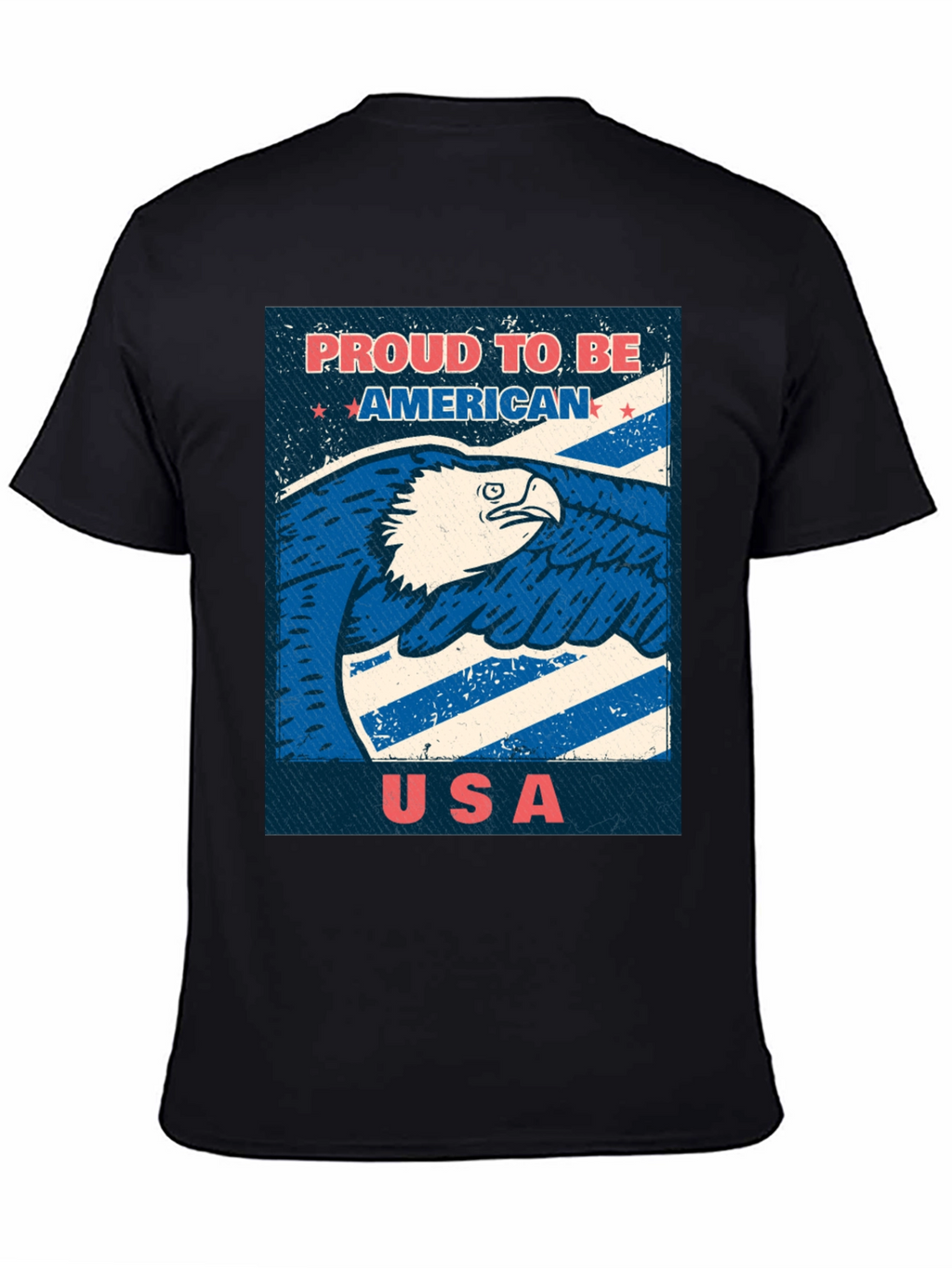 Proud To Be American USA Eagle T-Shirt
