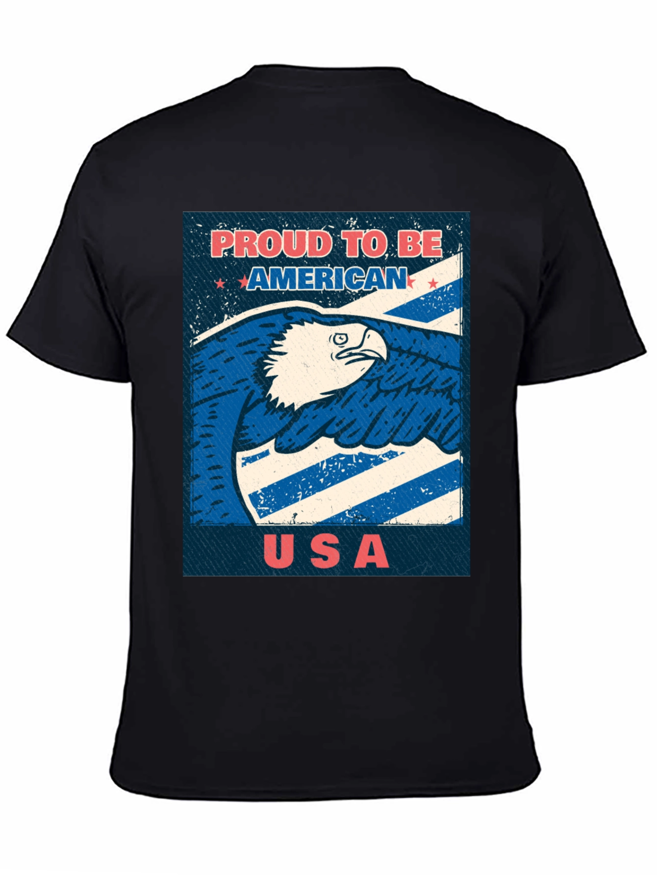 Proud To Be American USA Eagle T-Shirt