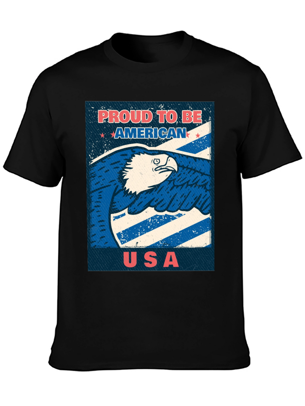 Proud To Be American USA Eagle T-Shirt