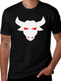 Black Bull Head Graphic Tee