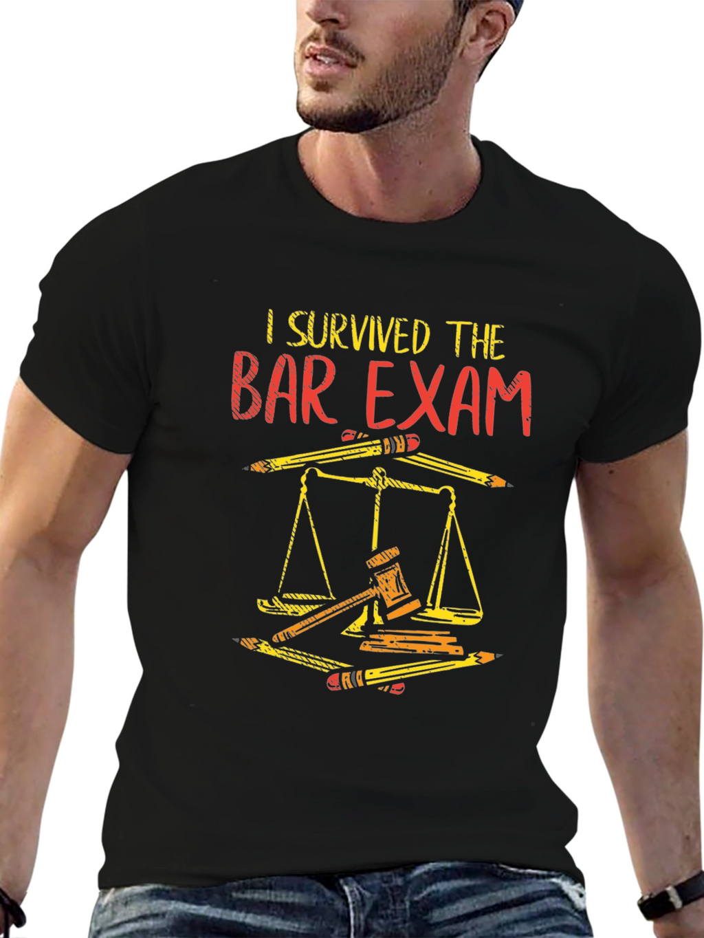 I Survived The Bar Exam Graphic Tee