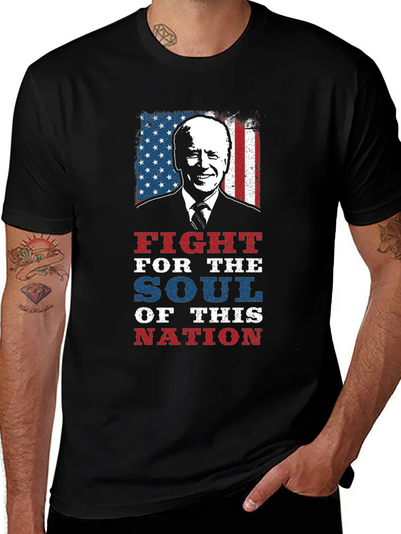 Fight for the Soul of This Nation - Biden T-Shirt