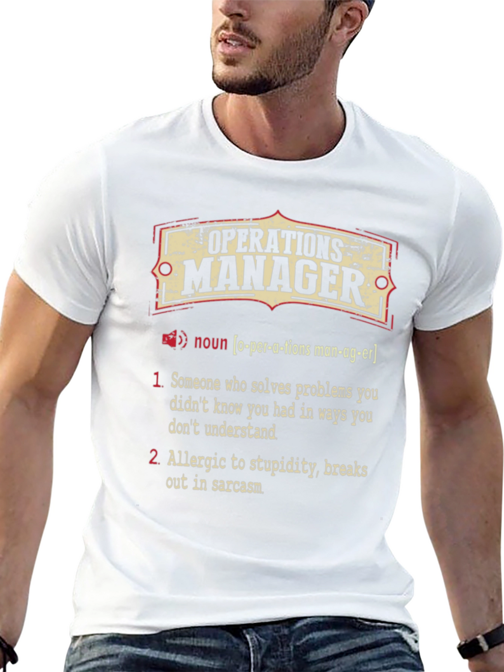 Operations Manager Definition T-Shirt