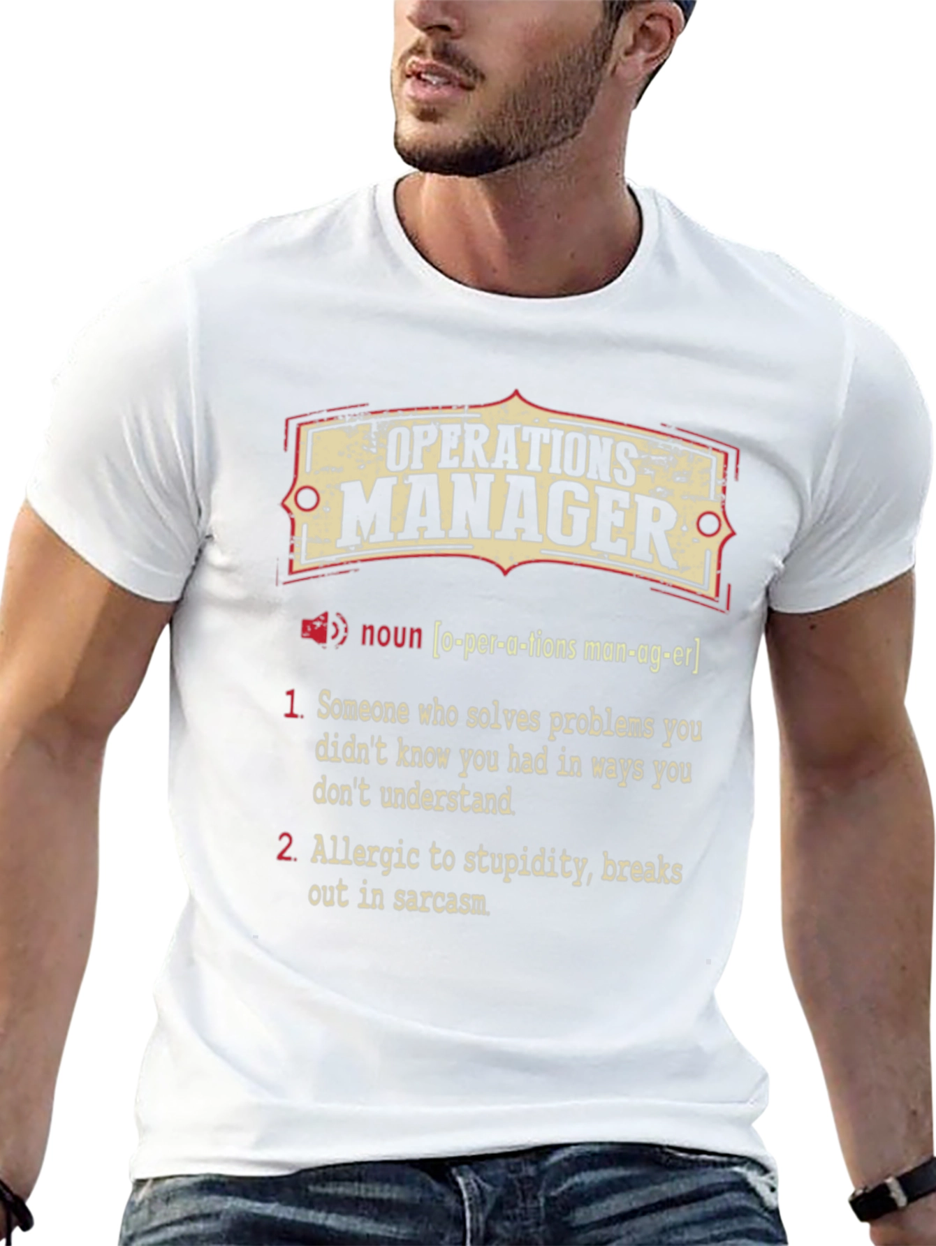 Operations Manager Definition T-Shirt