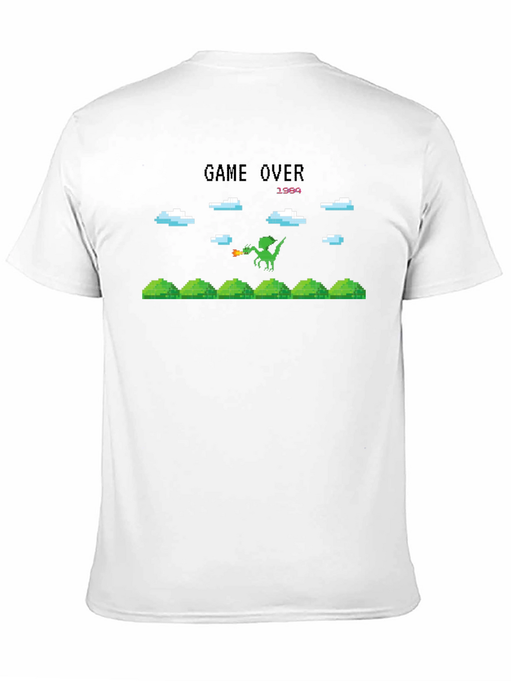 Game Over Pixel Art T-Shirt - Retro Gaming Tee