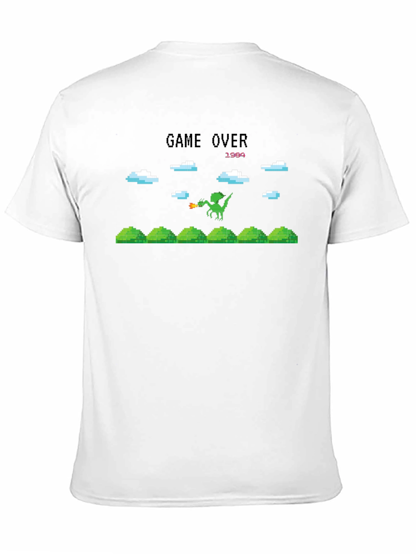 Game Over Pixel Art T-Shirt - Retro Gaming Tee