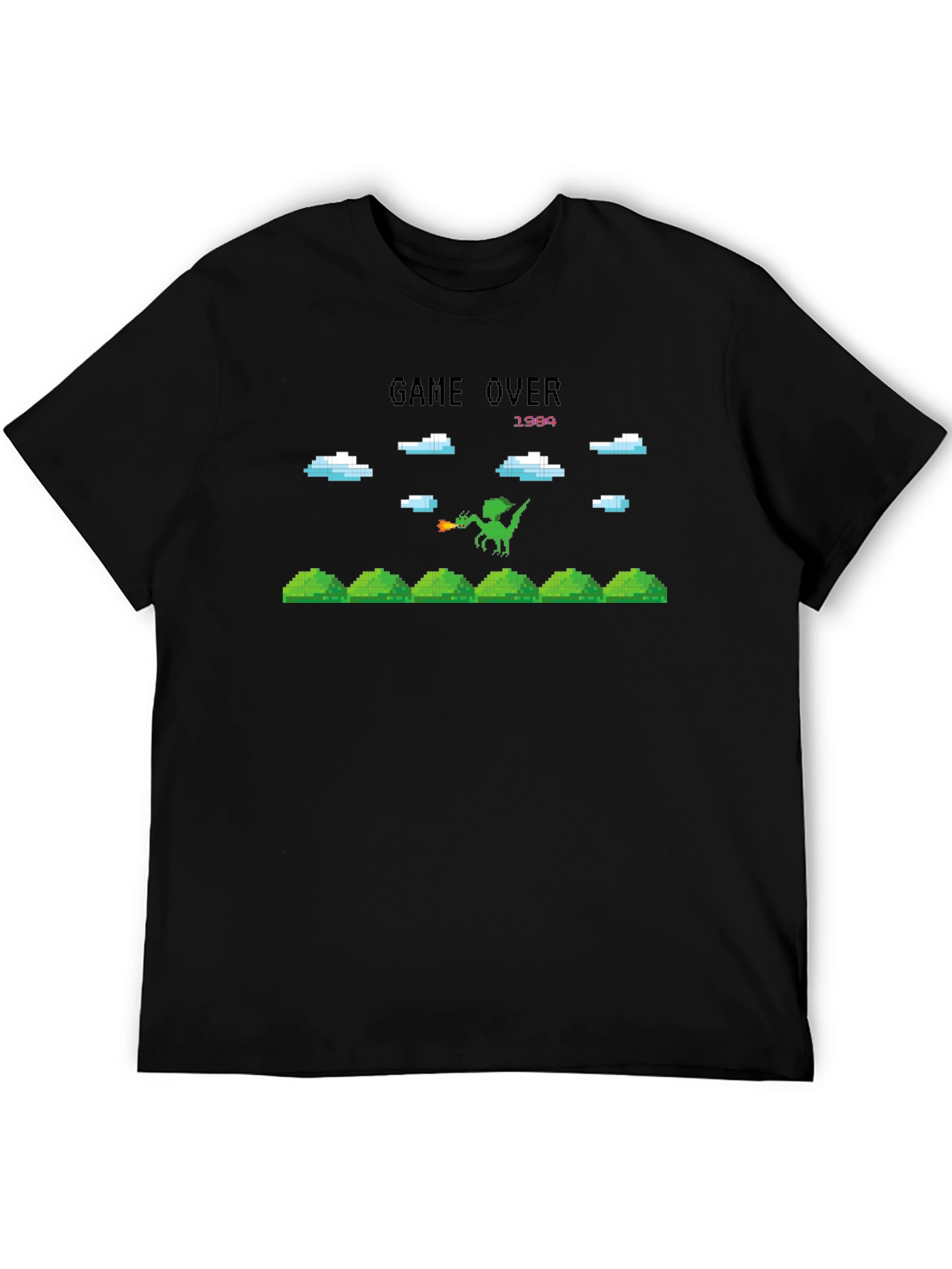 Game Over Pixel Art T-Shirt - Retro Gaming Tee