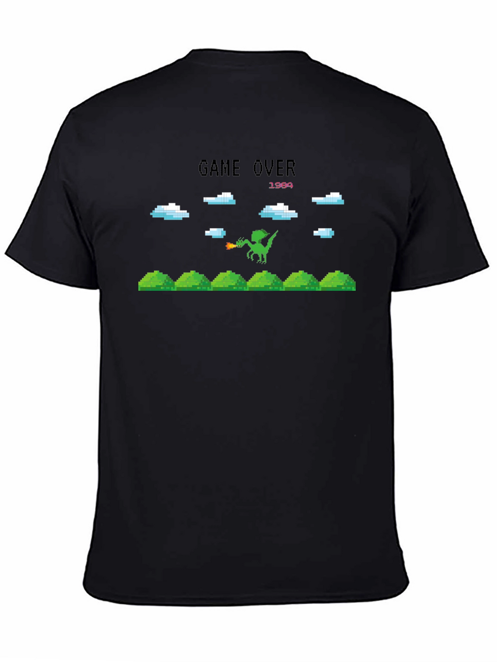 Game Over Pixel Art T-Shirt - Retro Gaming Tee