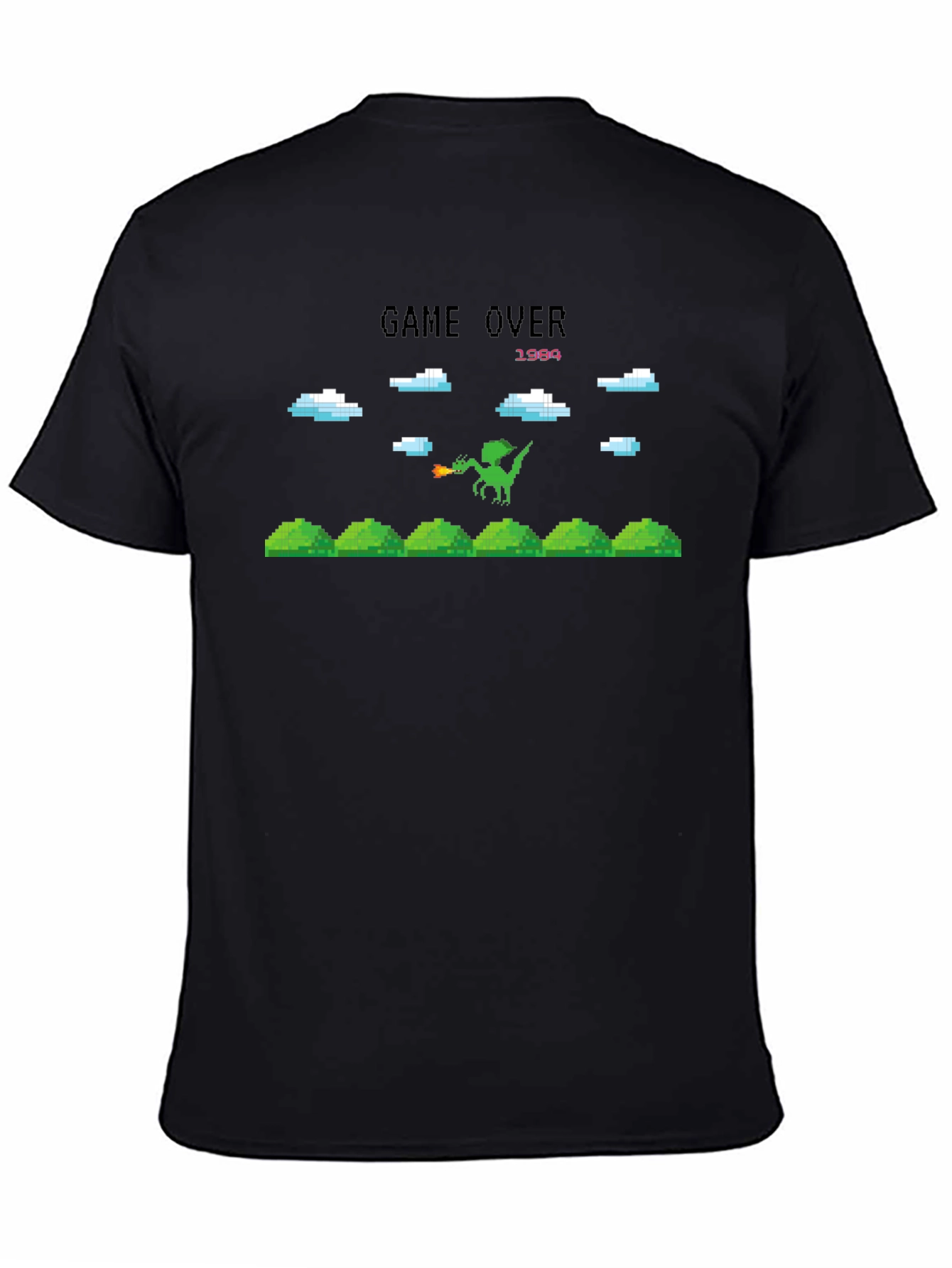 Game Over Pixel Art T-Shirt - Retro Gaming Tee