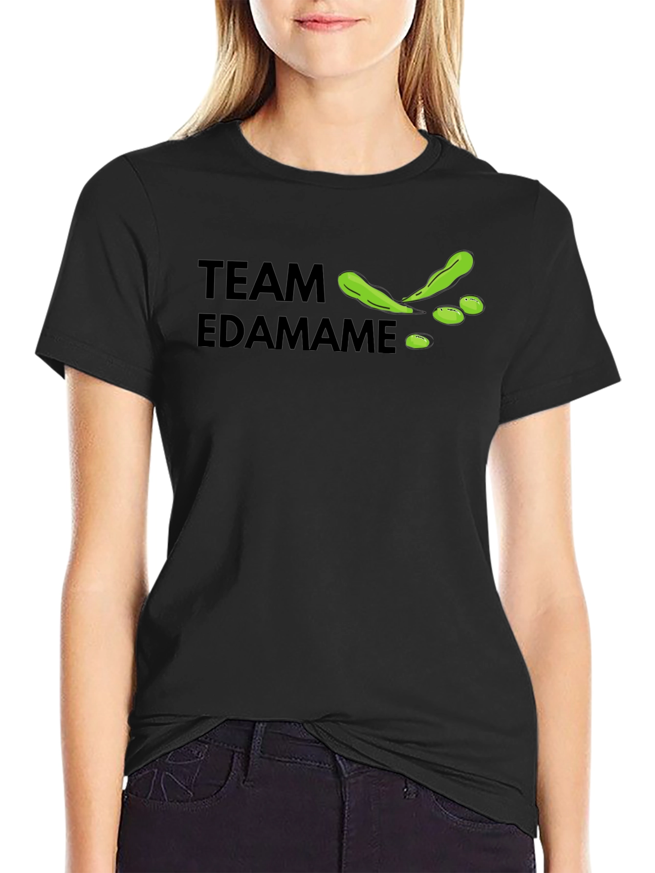 Team Edamame T-Shirt - Casual Graphic Tee