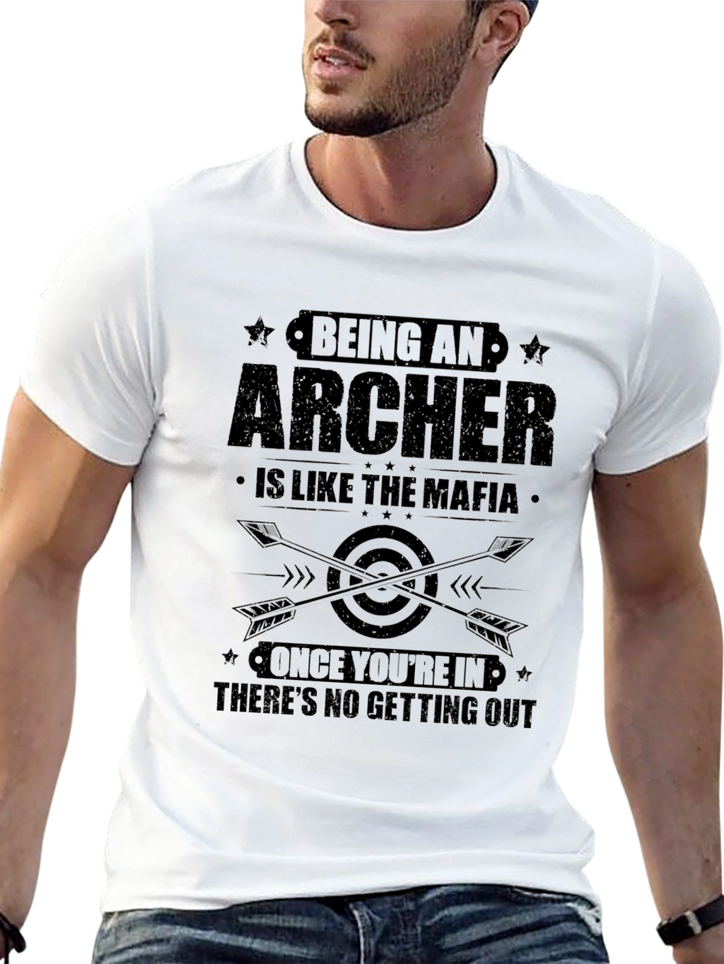 Archer Mafia Graphic Tee - Once Youre In...