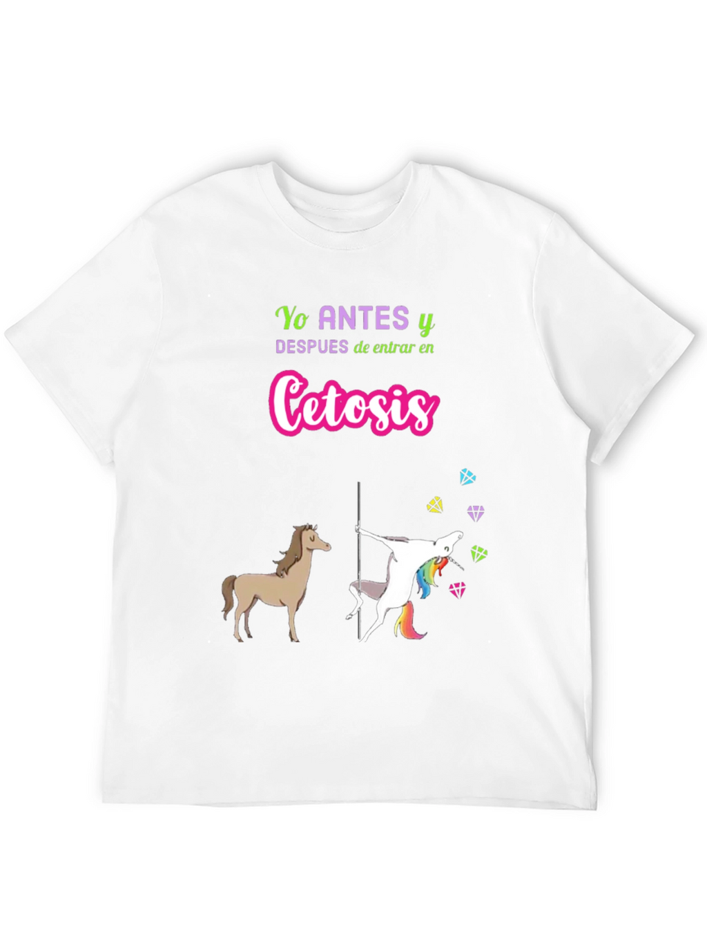 Ketosis Humor Graphic T-Shirt