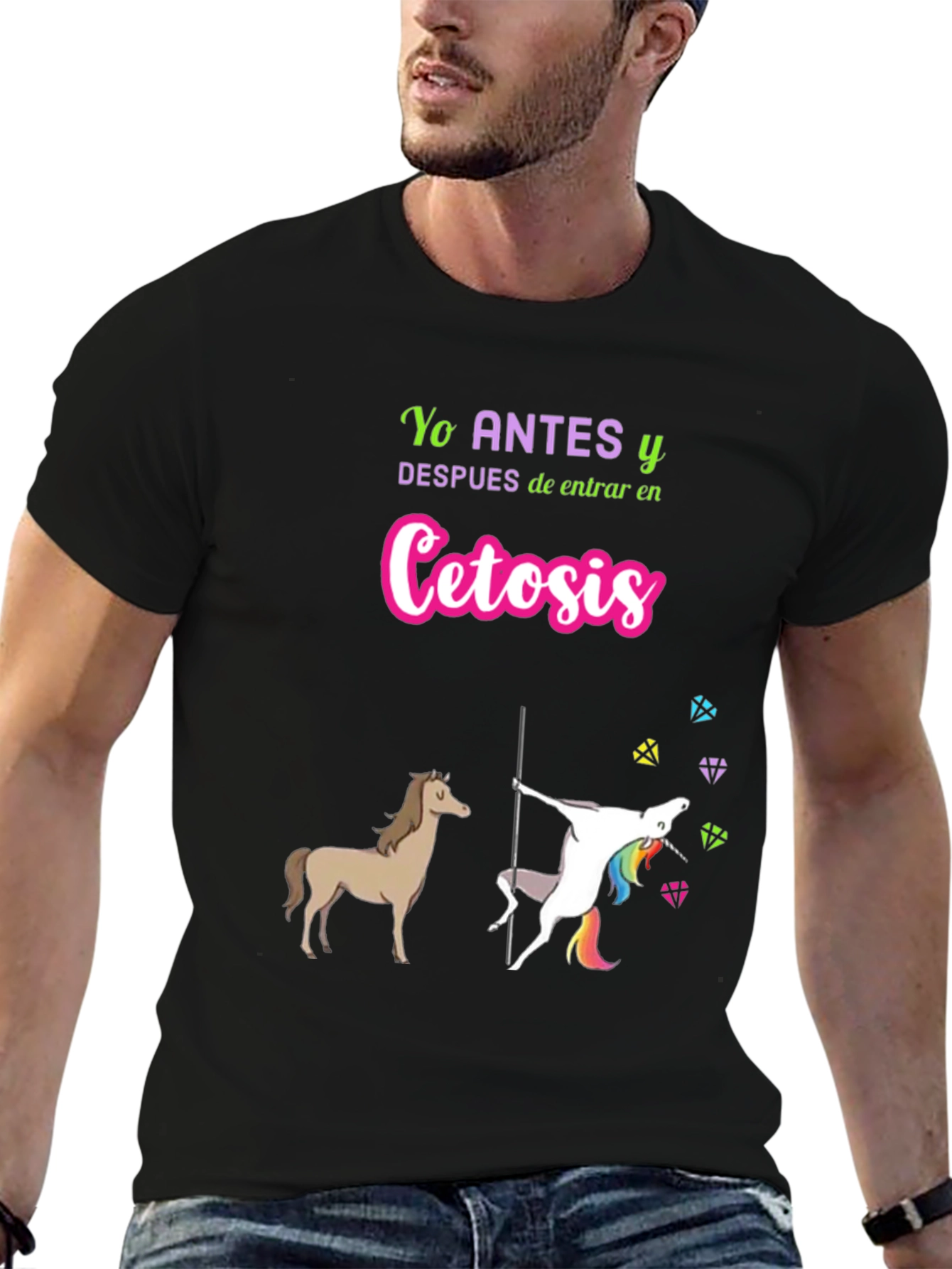 Ketosis Humor Graphic T-Shirt