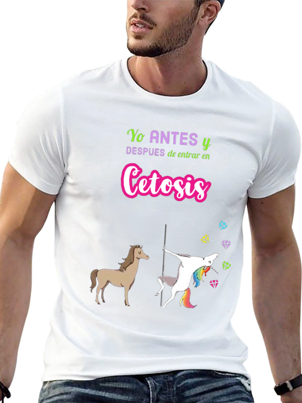 Ketosis Humor Graphic T-Shirt