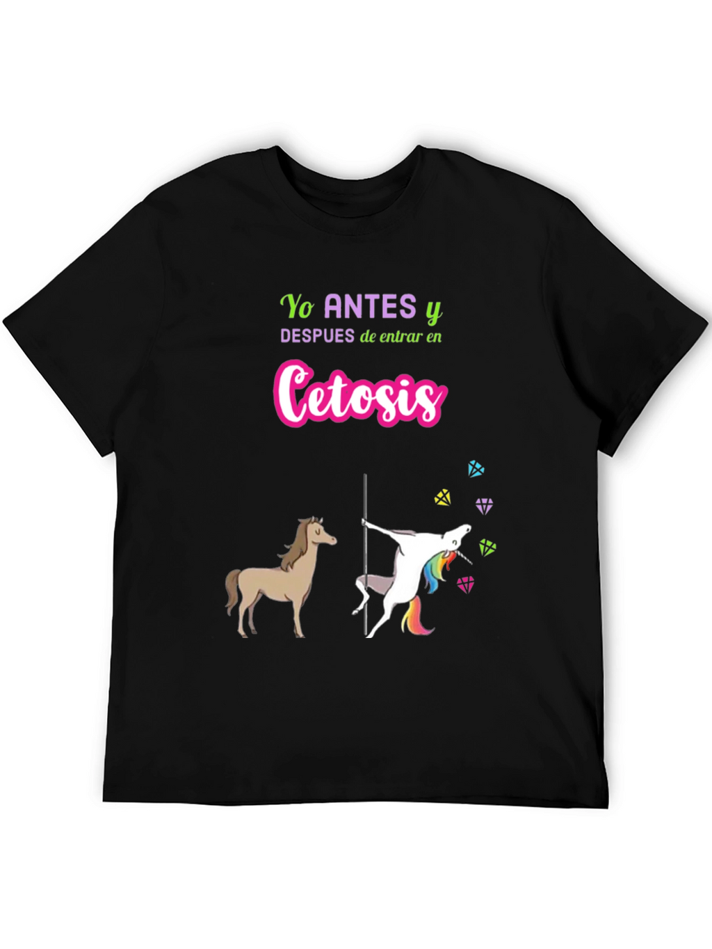 Ketosis Humor Graphic T-Shirt