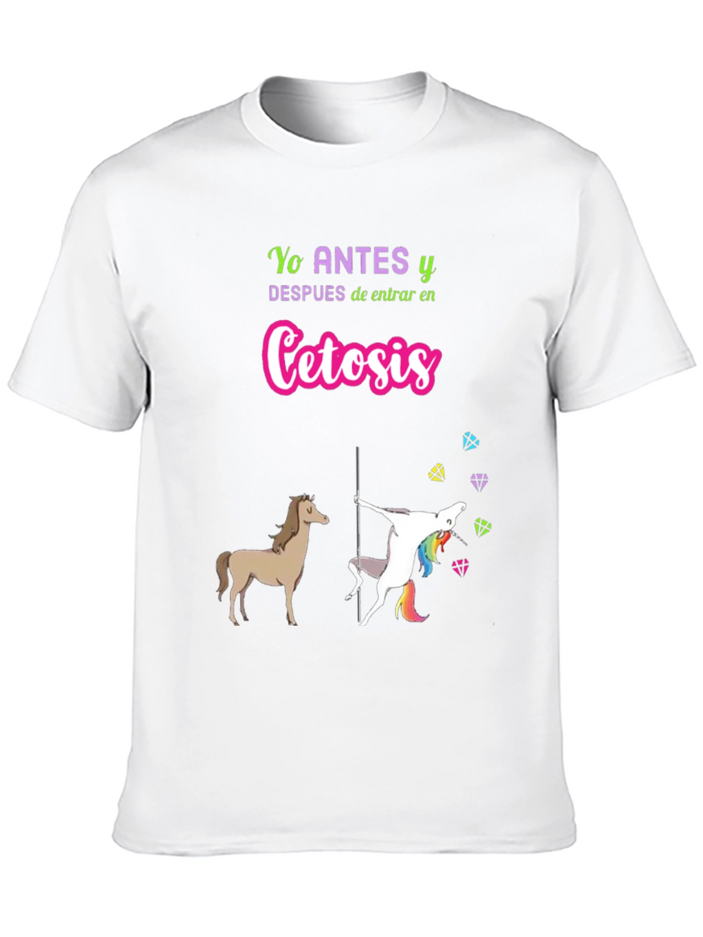 Ketosis Humor Graphic T-Shirt