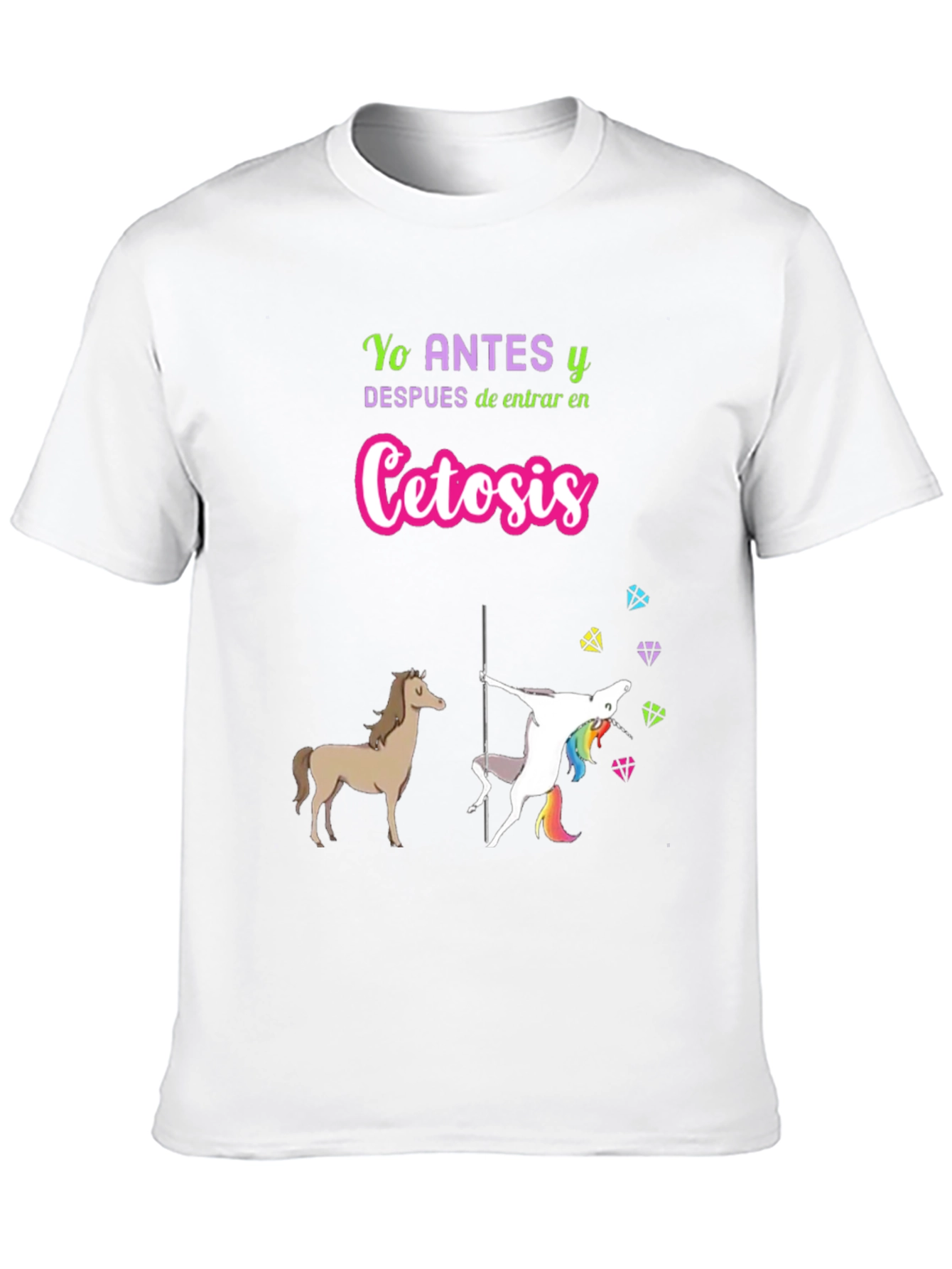 Ketosis Humor Graphic T-Shirt