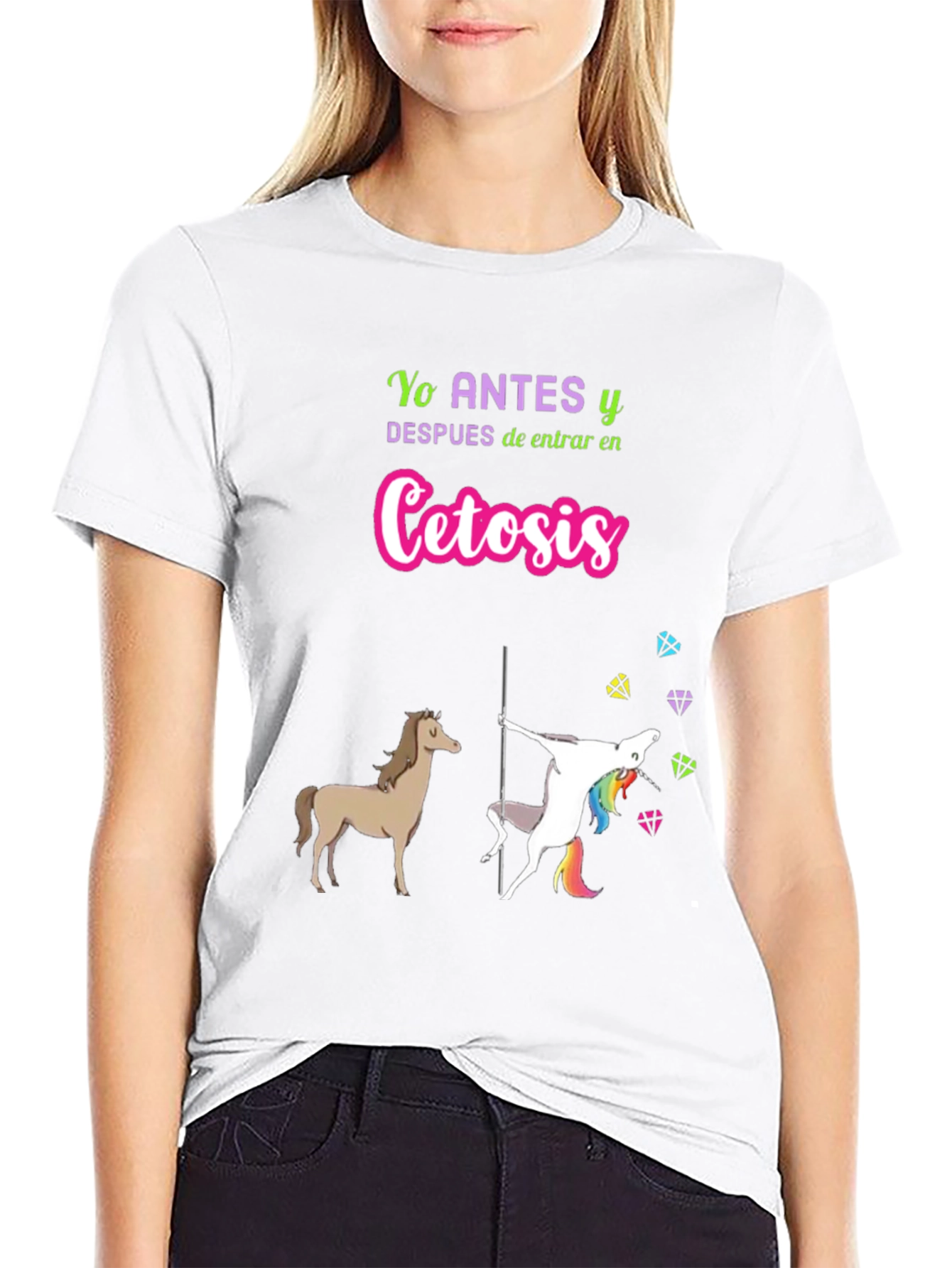 Ketosis Humor Graphic T-Shirt