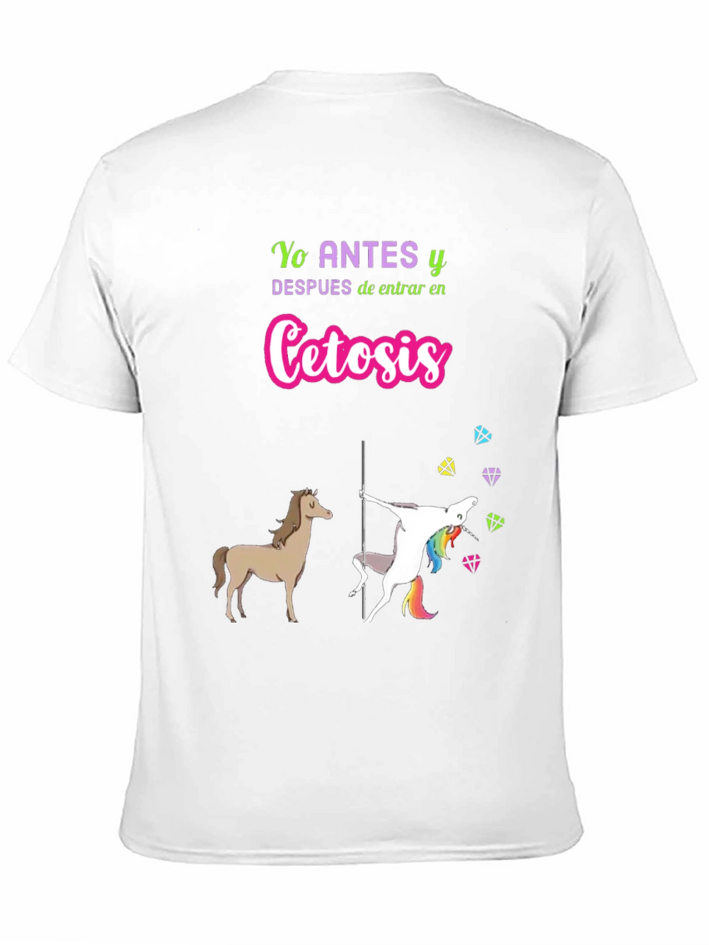 Ketosis Humor Graphic T-Shirt