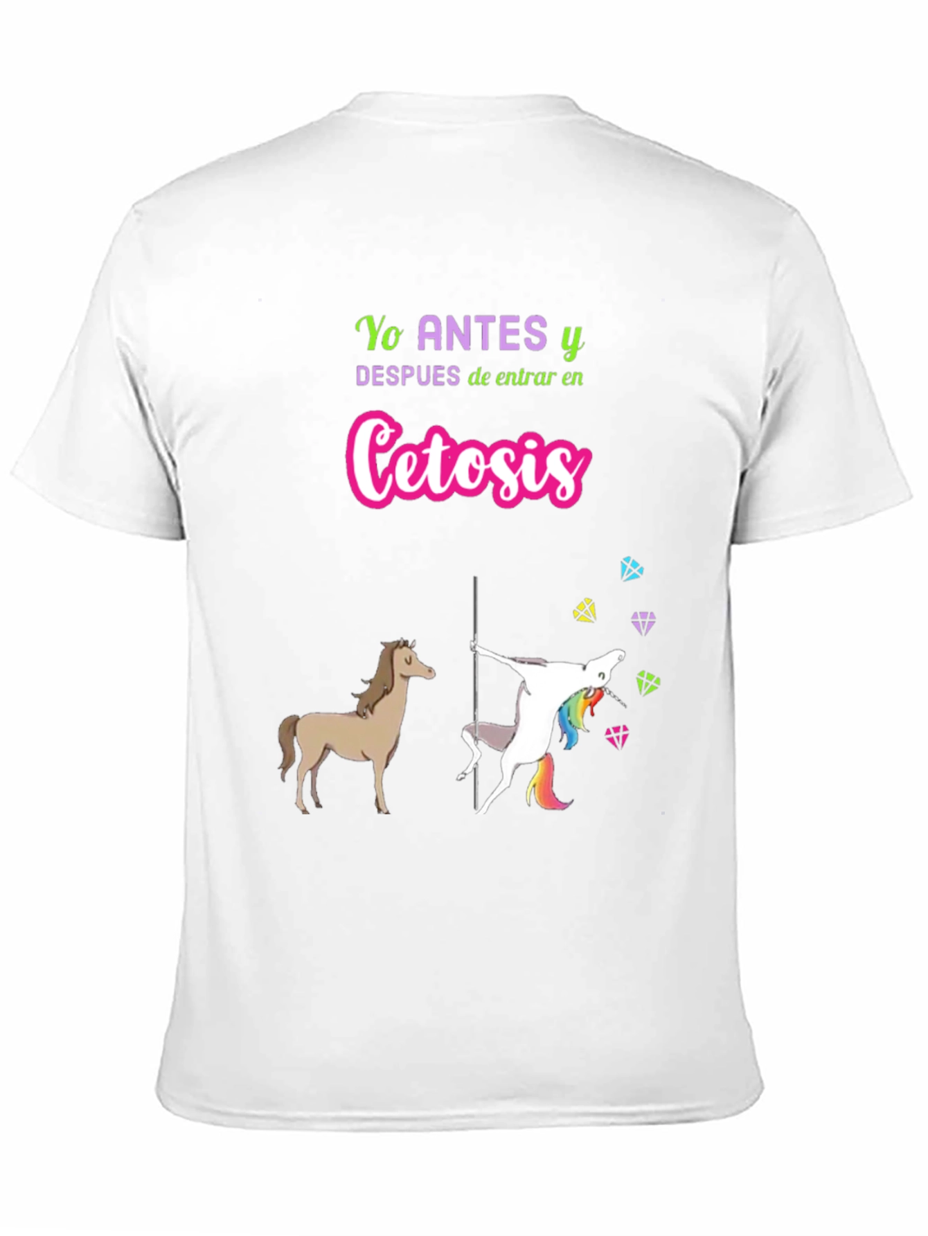 Ketosis Humor Graphic T-Shirt
