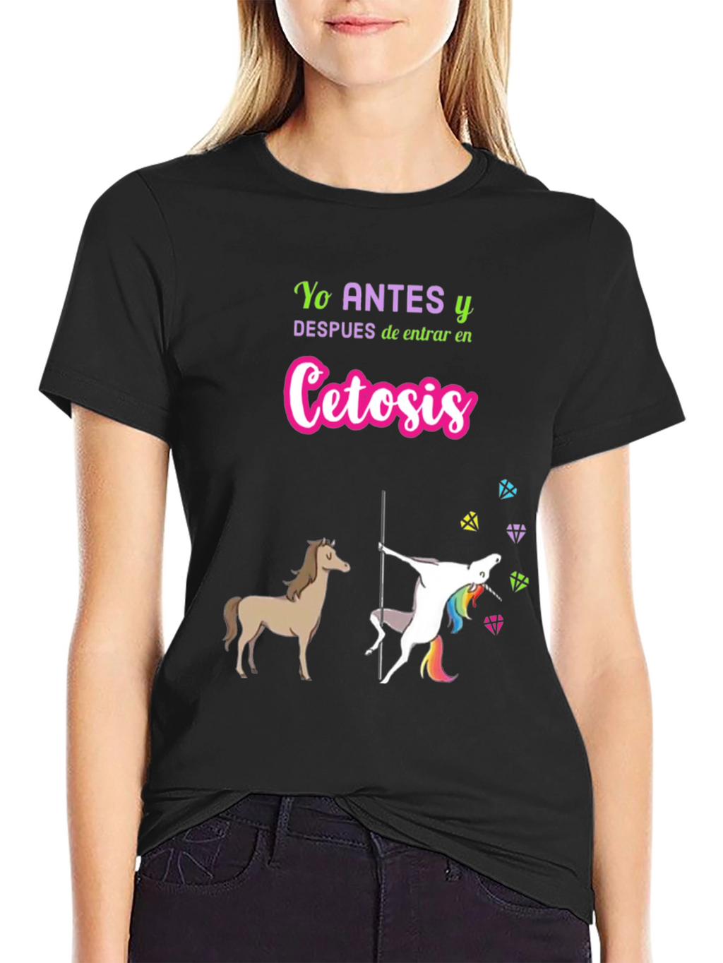 Ketosis Humor Graphic T-Shirt