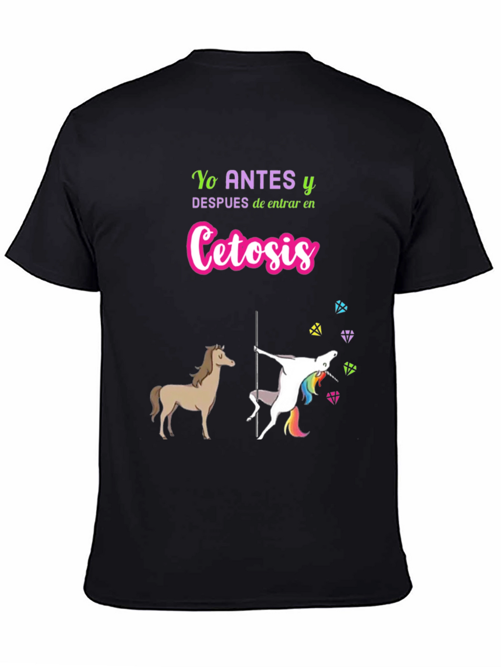 Ketosis Humor Graphic T-Shirt