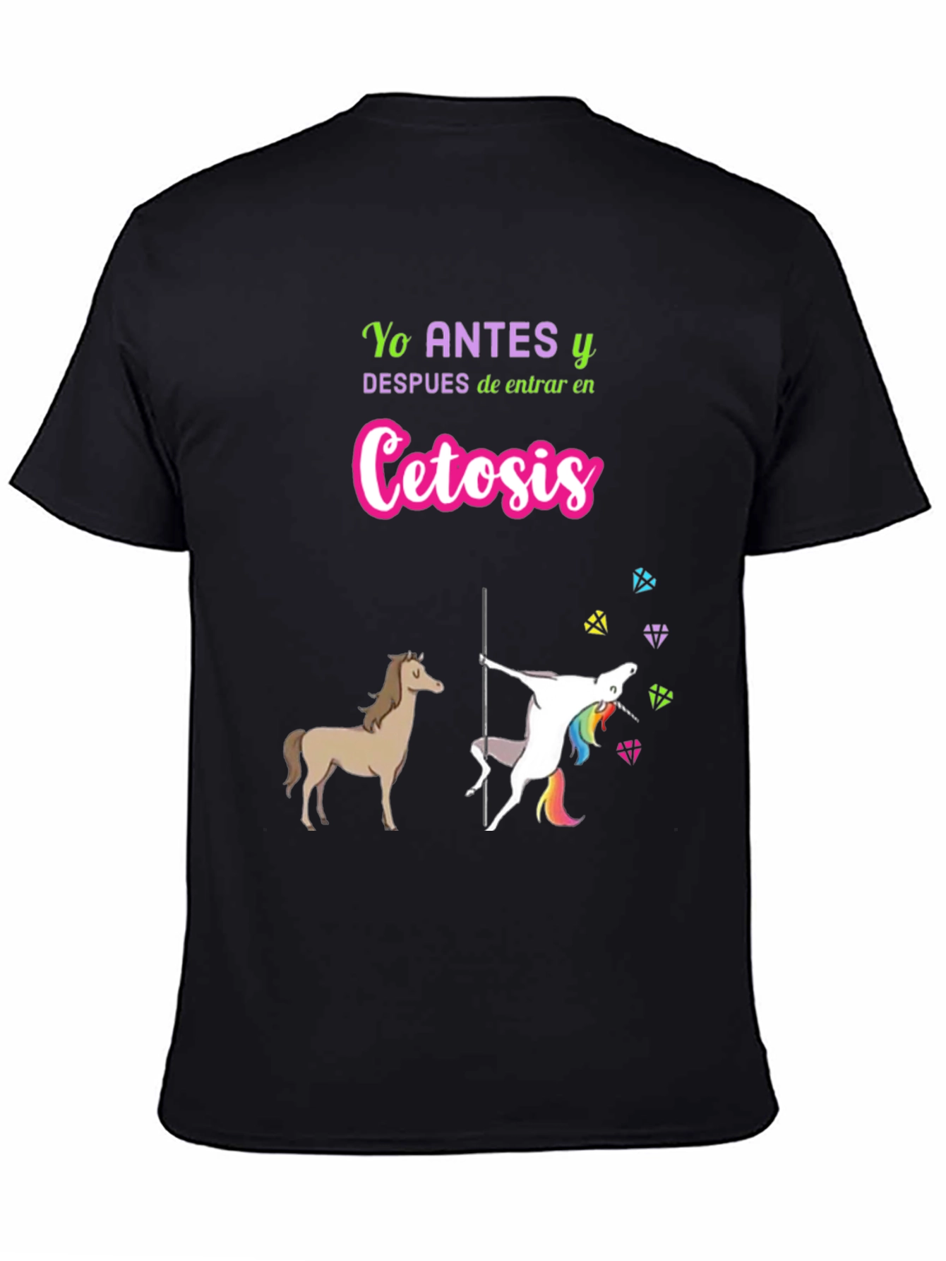 Ketosis Humor Graphic T-Shirt