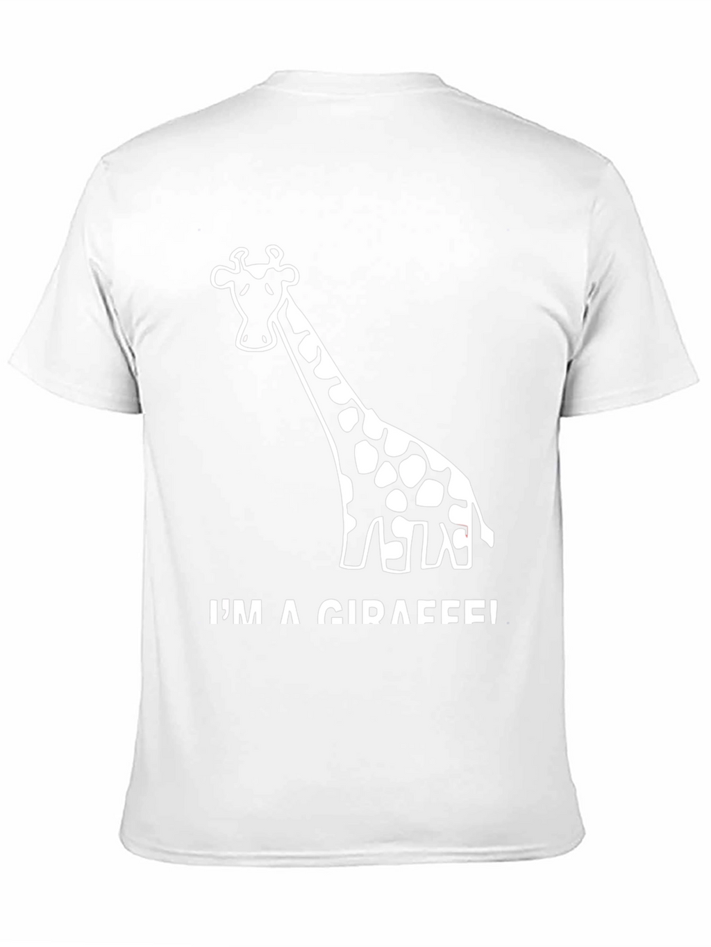 Im a Giraffe! Black Novelty T-Shirt