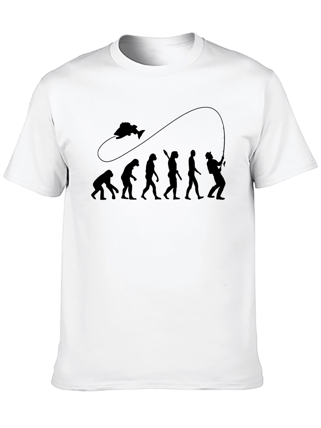 Evolution of Fishing T-Shirt