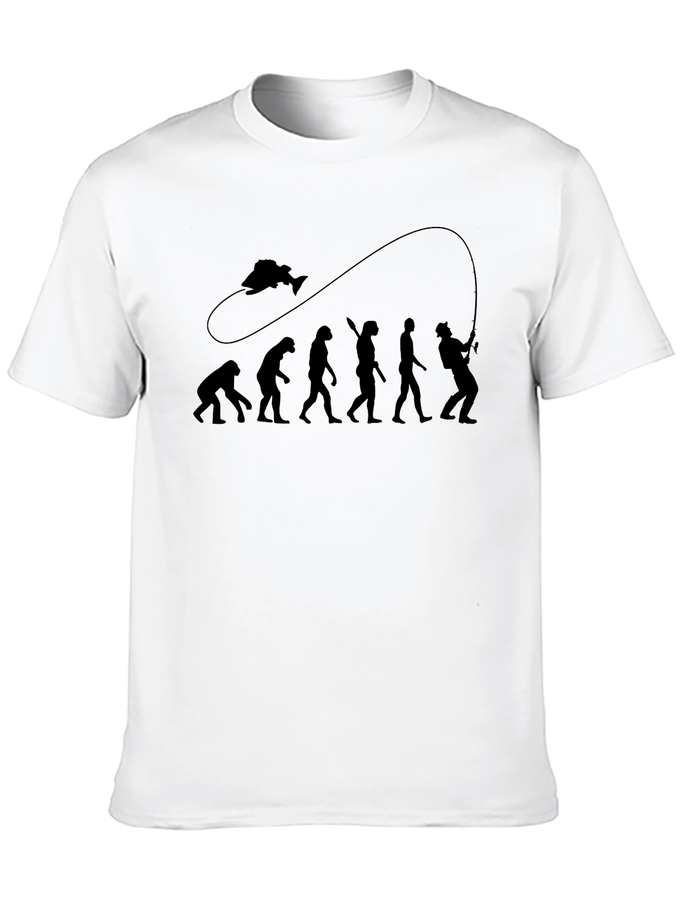 Evolution of Fishing T-Shirt