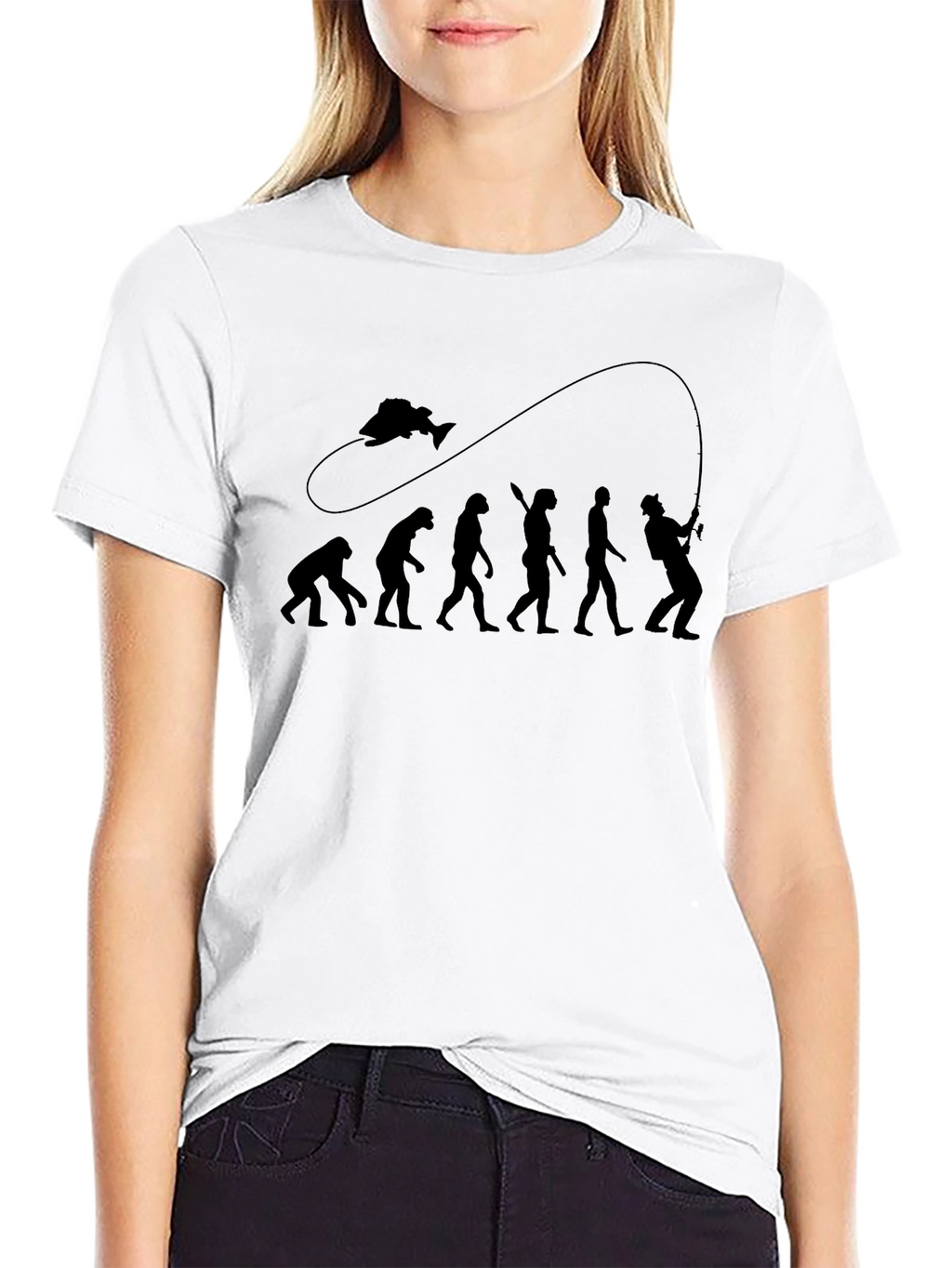 Evolution of Fishing T-Shirt