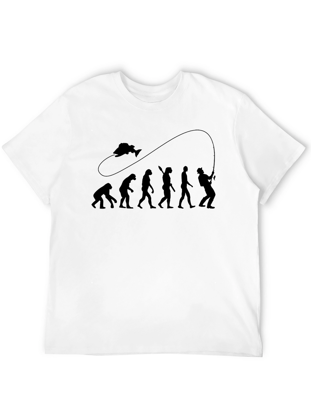 Evolution of Fishing T-Shirt