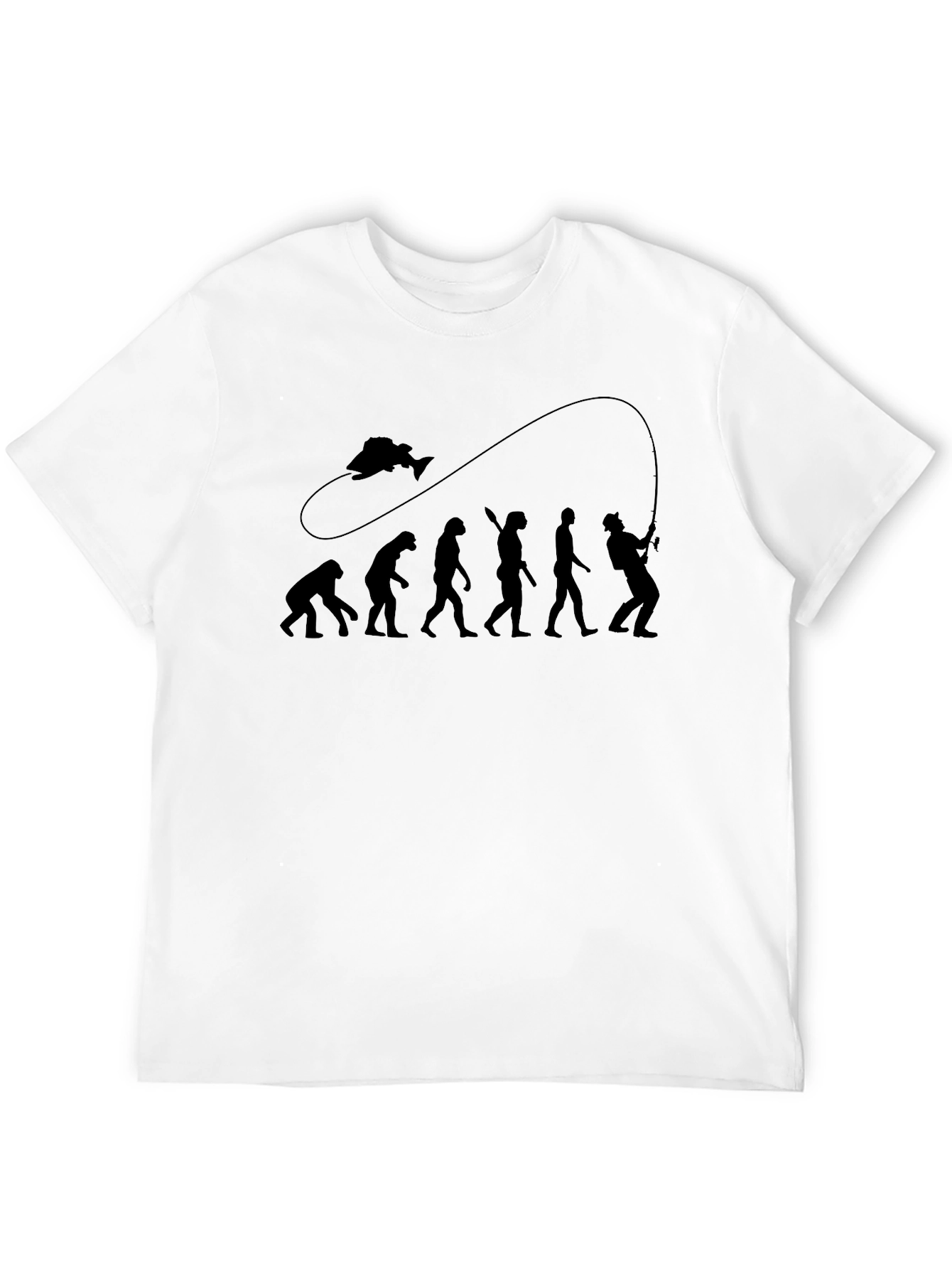 Evolution of Fishing T-Shirt